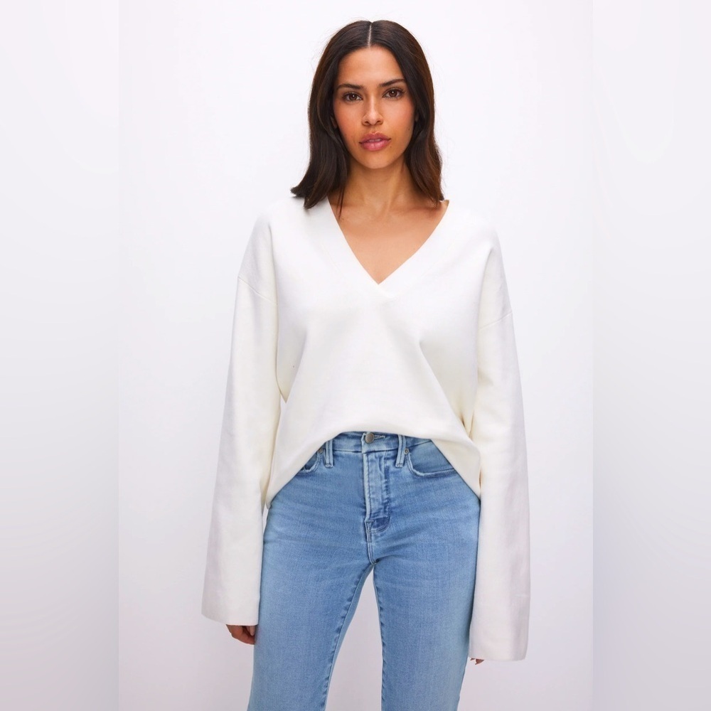 Good American Boxy Cardigan